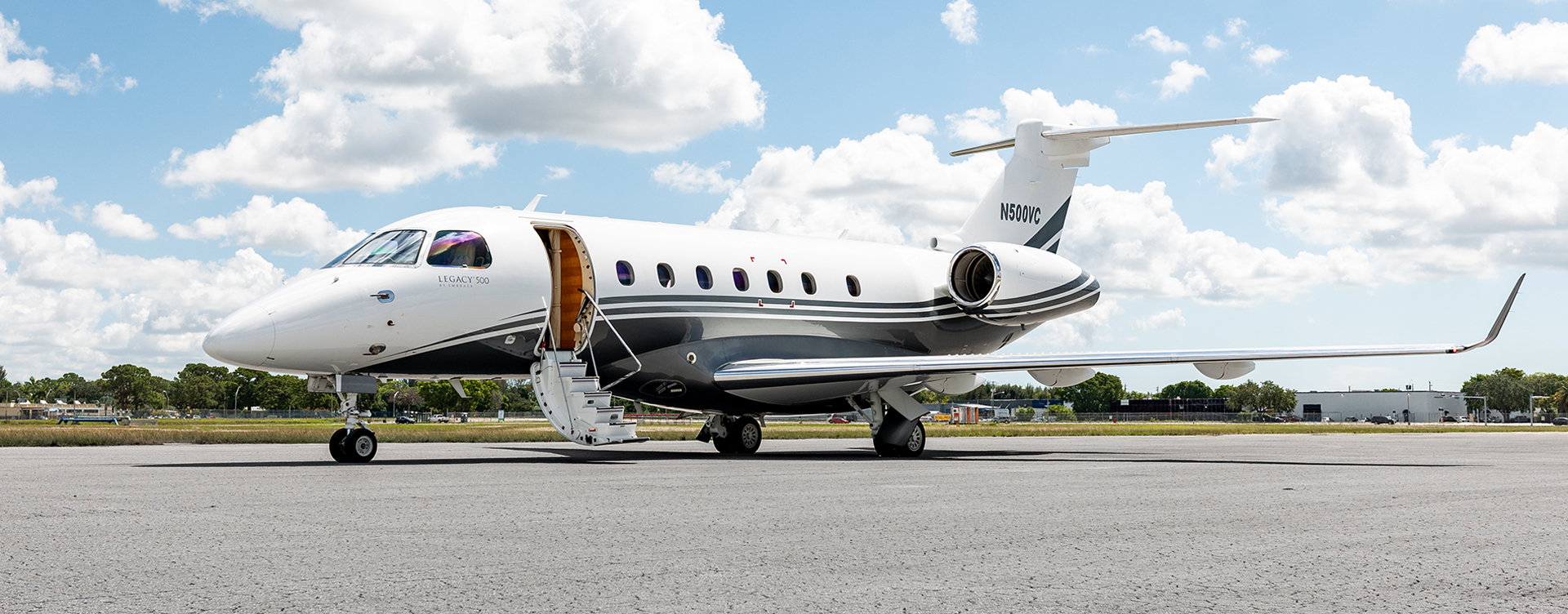 Legacy 500 N500VC Available for Jet Charter